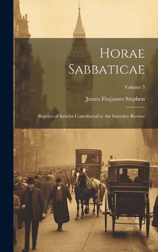 Cover image for Horae Sabbaticae