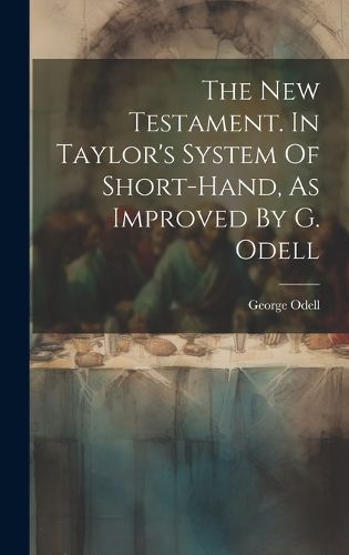 Cover image for The New Testament. In Taylor's System Of Short-hand, As Improved By G. Odell