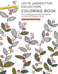 Cover image for Lotta Jansdotter Collection Coloring Book: 45+ Contemporary Prints & Patterns