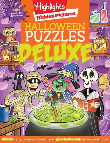 Cover image for Halloween Puzzles Deluxe