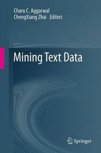 Cover image for Mining Text Data