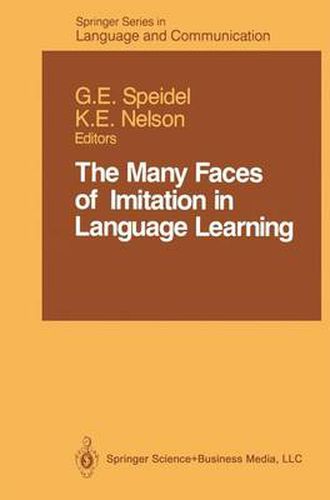 Cover image for The Many Faces of Imitation in Language Learning