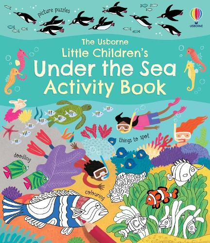 Cover image for Little Children's Under the Sea Activity Book