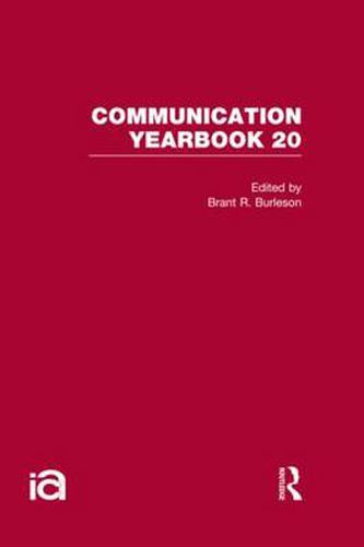 Cover image for Communication Yearbook 20