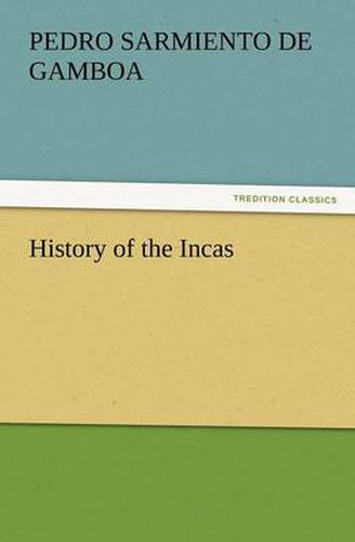 Cover image for History of the Incas