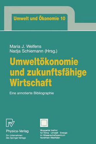 Cover image for Umweltokonomie und Zukunftsfahige Wirtschaft: Eine Annotierte Bibliographie