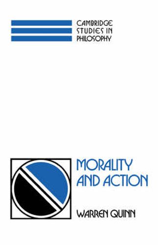 Cover image for Morality and Action