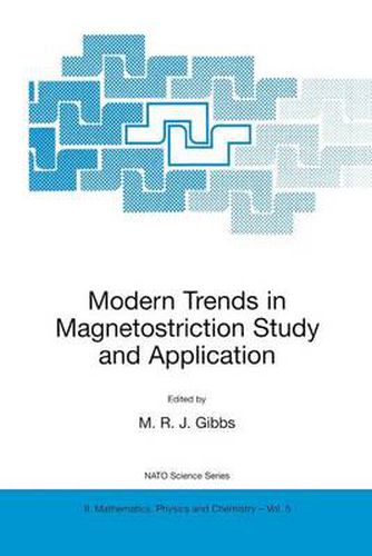 Cover image for Modern Trends in Magnetostriction Study and Application