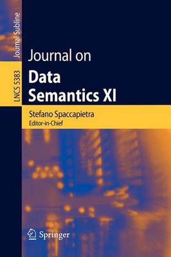 Journal on Data Semantics XI