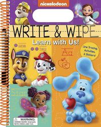 Cover image for Nickelodeon: Write and Wipe: Learn with Us!