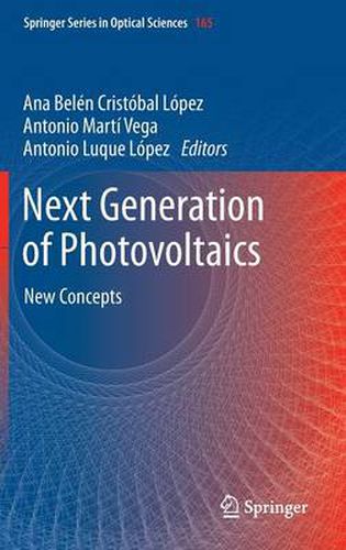 Cover image for Next Generation of Photovoltaics: New Concepts