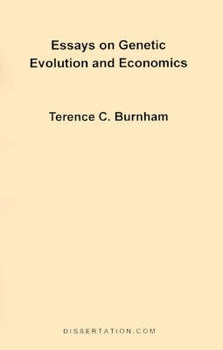 Cover image for Essays on Genetic Evolution and Economics