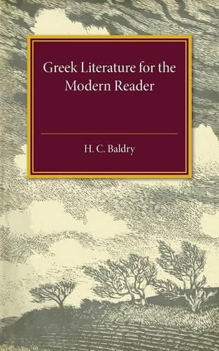 Cover image for Greek Literature for the Modern Reader