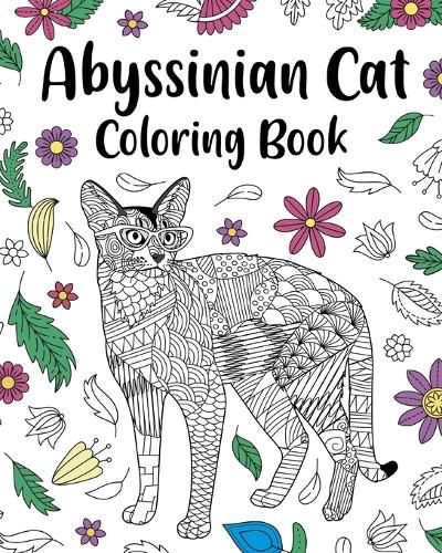 Cover image for Abyssinian Cat Coloring Book