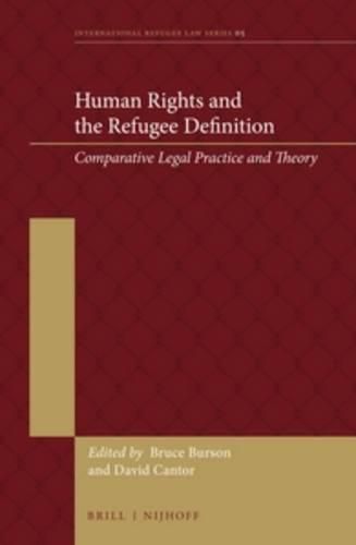 Cover image for Human Rights and the Refugee Definition: Comparative Legal Practice and Theory