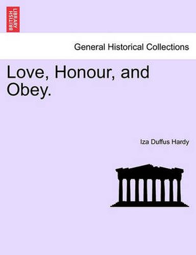 Cover image for Love, Honour, and Obey.