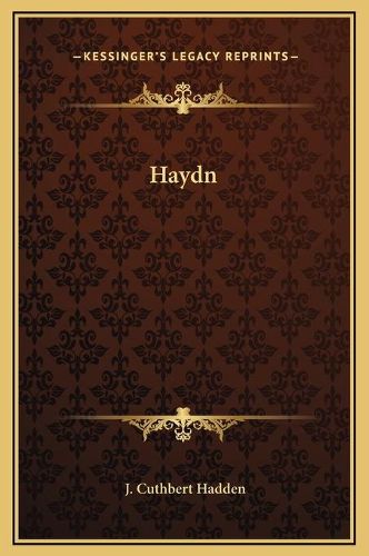 Cover image for Haydn