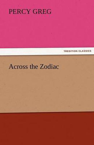 Cover image for Across the Zodiac