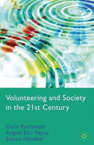 Cover image for Volunteering and Society in the 21st Century