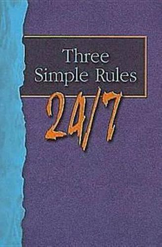 Cover image for Three Simple Rules 24/7: Student Book