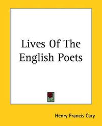 Cover image for Lives Of The English Poets