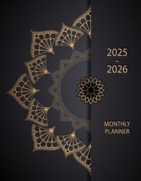 Cover image for Monthly Planner 2025 2026