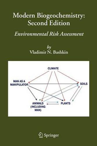 Cover image for Modern Biogeochemistry: Environmental Risk Assessment