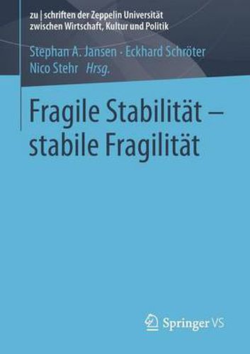 Cover image for Fragile Stabilitat - stabile Fragilitat