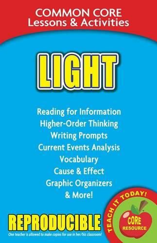 Cover image for Light Common: Common Core Lessons & Activities