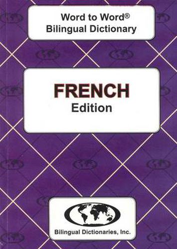 Cover image for English-French & French-English Word-to-Word Dictionary