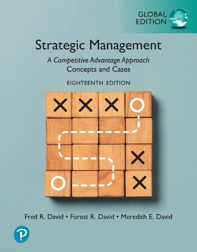 Cover image for Strategic Management: A Competitive Advantage Approach, Concepts and Cases, Global Edition