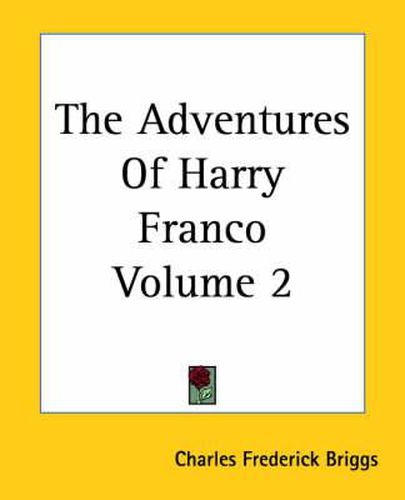 Cover image for The Adventures Of Harry Franco Volume 2