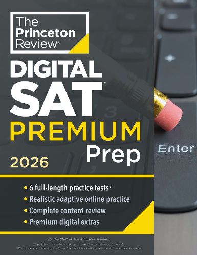 Cover image for Princeton Review Digital SAT Premium Prep, 2026