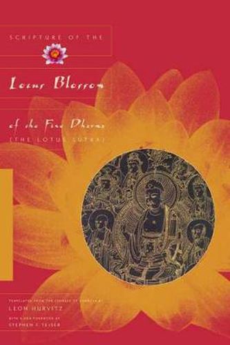 Cover image for Scripture of the Lotus Blossom of the Fine Dharma (The Lotus Sutra)