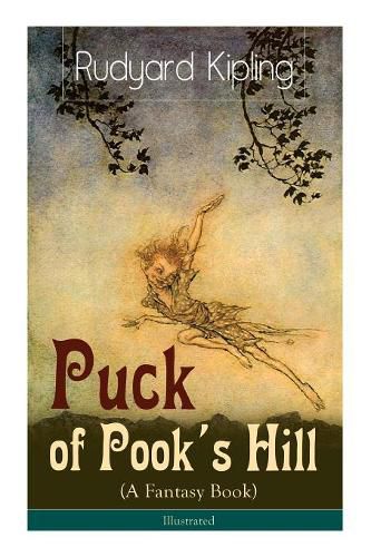 Cover image for Puck of Pook's Hill (A Fantasy Book) - Illustrated