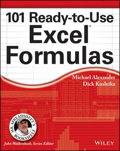 Cover image for 101 Ready-to-Use Excel Formulas