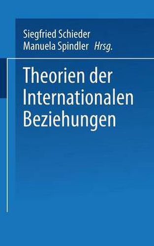 Cover image for Theorien Der Internationalen Beziehungen