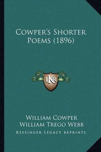 Cover image for Cowper's Shorter Poems (1896)