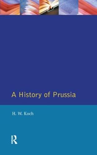 Cover image for A History of Prussia