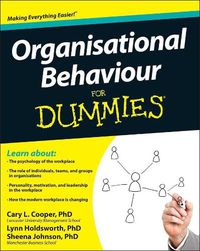 Cover image for Organisational Behaviour For Dummies