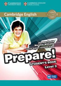 Cover image for Cambridge English Prepare! Level 3 Student's Book