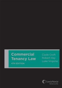 Cover image for Commercial Tenancy Law, 4th edition (Cased)