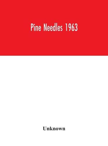 Cover image for Pine Needles 1963