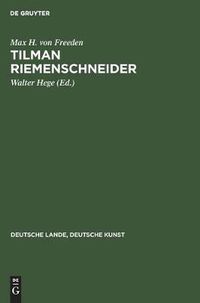 Cover image for Tilman Riemenschneider