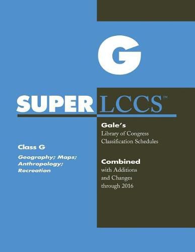 SUPERLCCS: Class G: Geography, Maps, Anthropology, Recreation