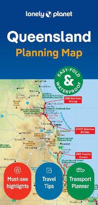 Cover image for Lonely Planet Queensland Planning Map