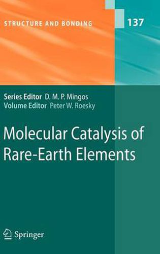 Cover image for Molecular Catalysis of Rare-Earth Elements