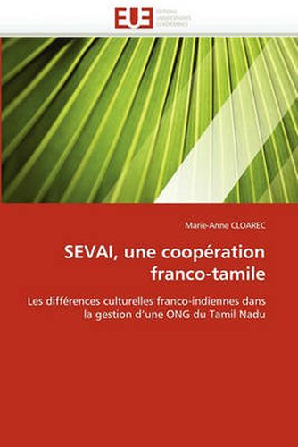 Cover image for Sevai, Une Cooperation Franco-Tamile