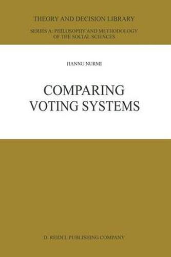 Cover image for Comparing Voting Systems