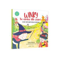 Cover image for The Always Happy Series Winky the Careless Little Wizard